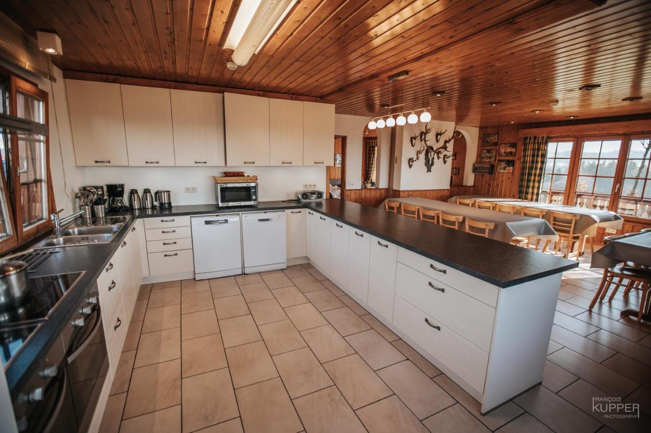Le Gagnage 31 Pers- Malmedy, Rustique, Vue, Wellness Villa Ngoại thất bức ảnh