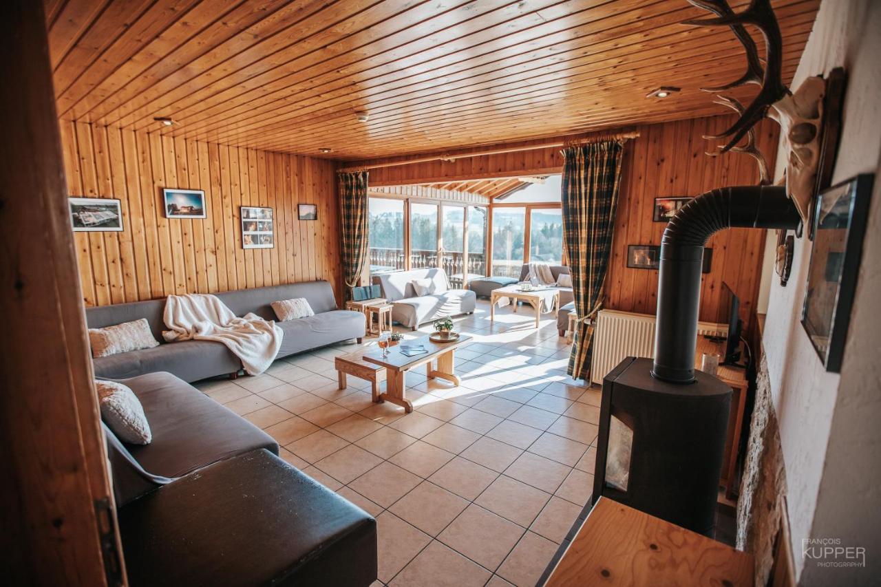 Le Gagnage 31 Pers- Malmedy, Rustique, Vue, Wellness Villa Ngoại thất bức ảnh